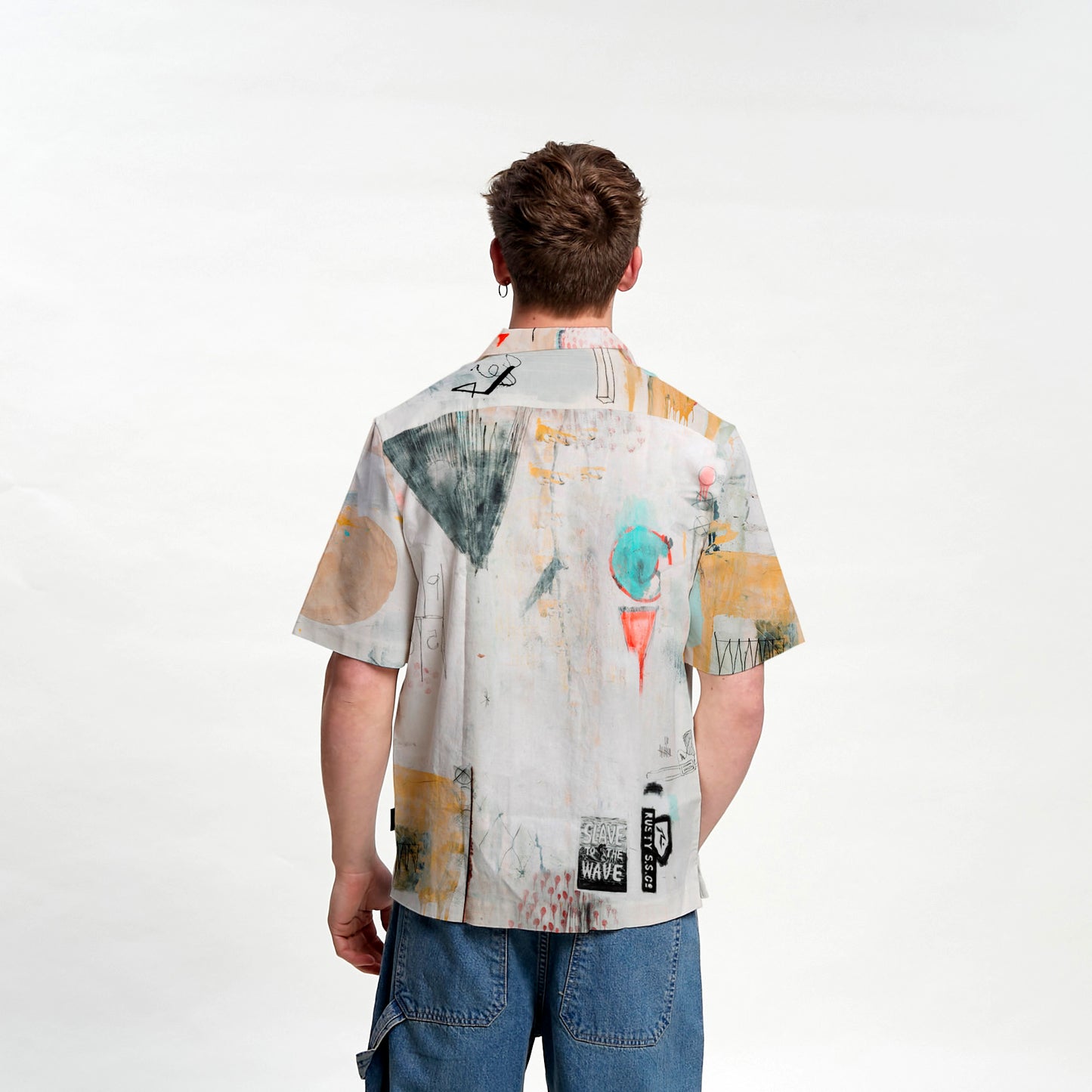 Camisa Mc Rusty Slave To The Wave Shirt Fullprint