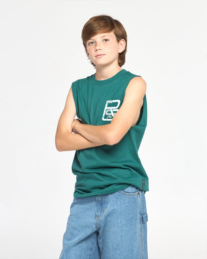 Muscle Rusty Snakers Muscle Jr Green Bel