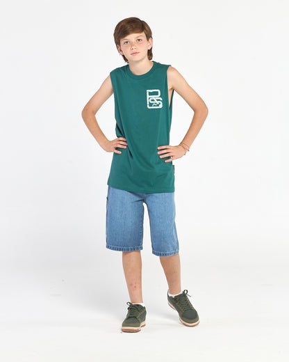 Muscle Rusty Snakers Muscle Jr Green Bel