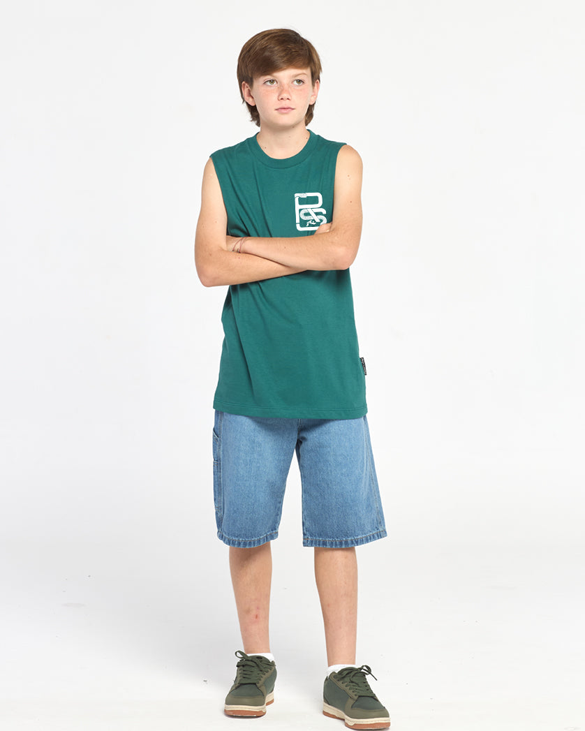 Muscle Rusty Snakers Muscle Jr Green Bel