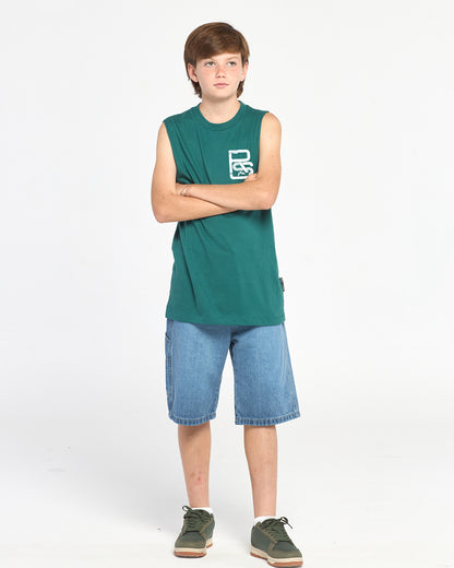 Muscle Rusty Snakers Muscle Jr Green Bel