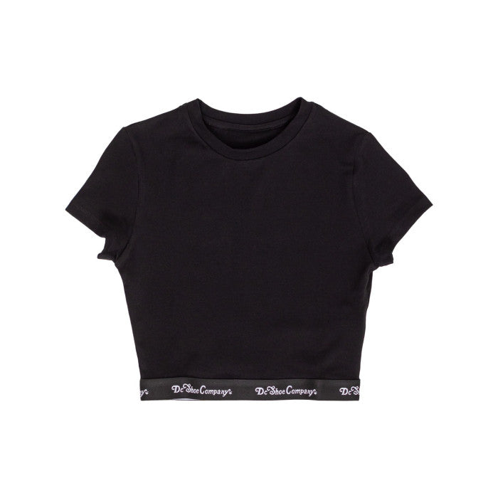 Rem Mc Star Crop Ss Wmn (Neg) Dc Negro
