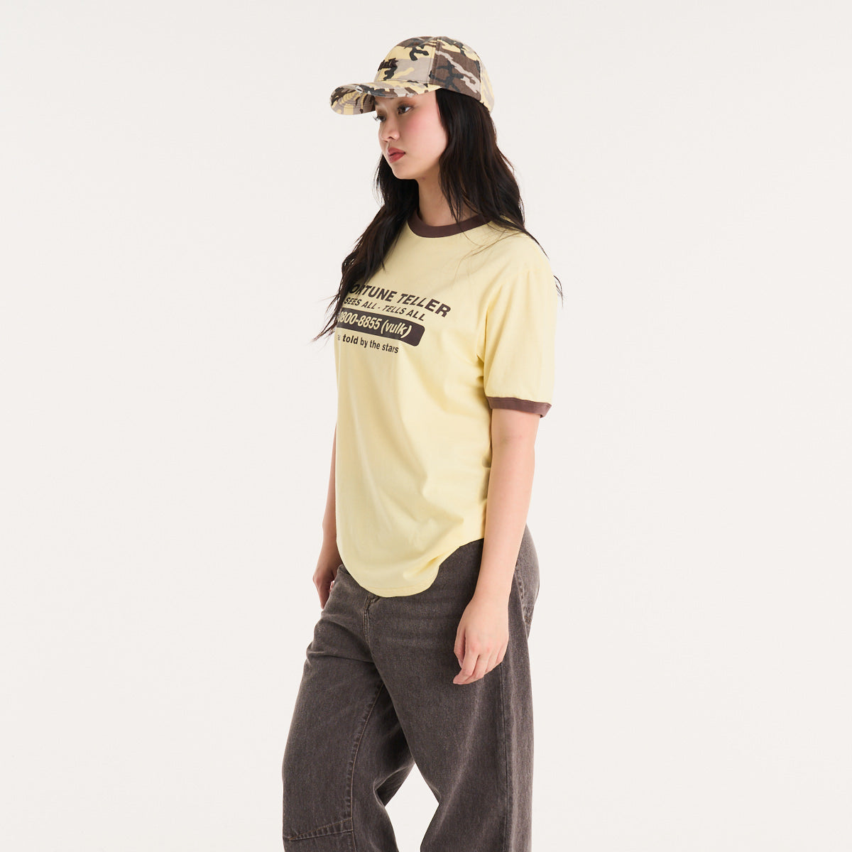 Remera Mc Vulk Teller Tee Pastel Yellow