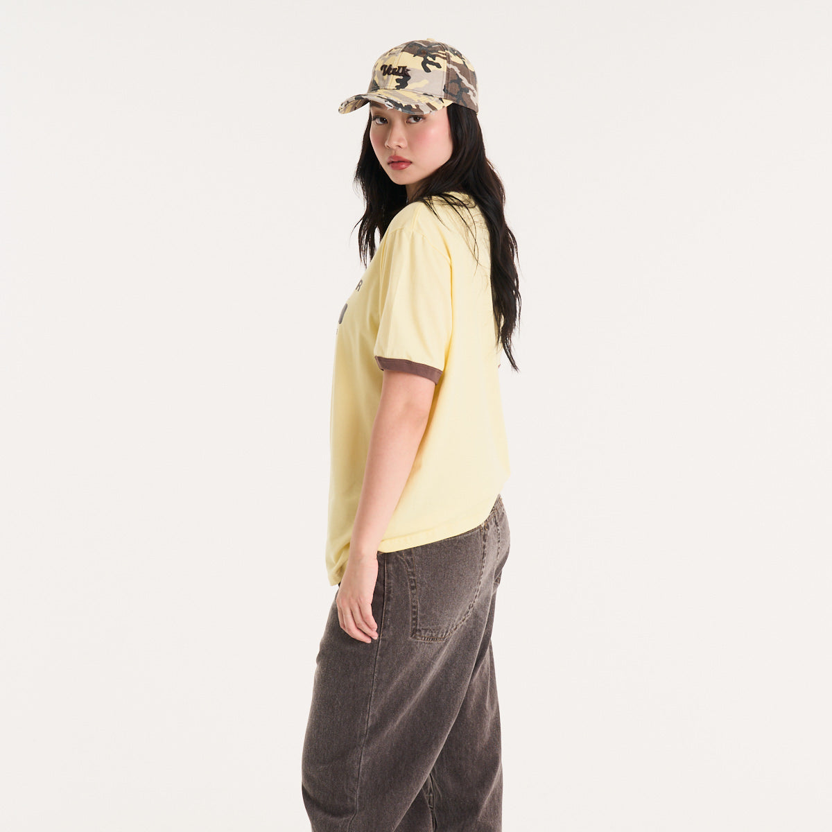 Remera Mc Vulk Teller Tee Pastel Yellow