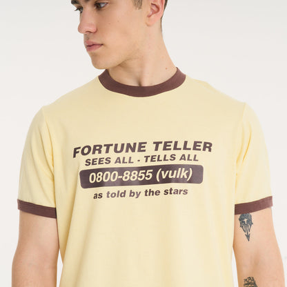 Remera Mc Vulk Teller Tee Pastel Yellow