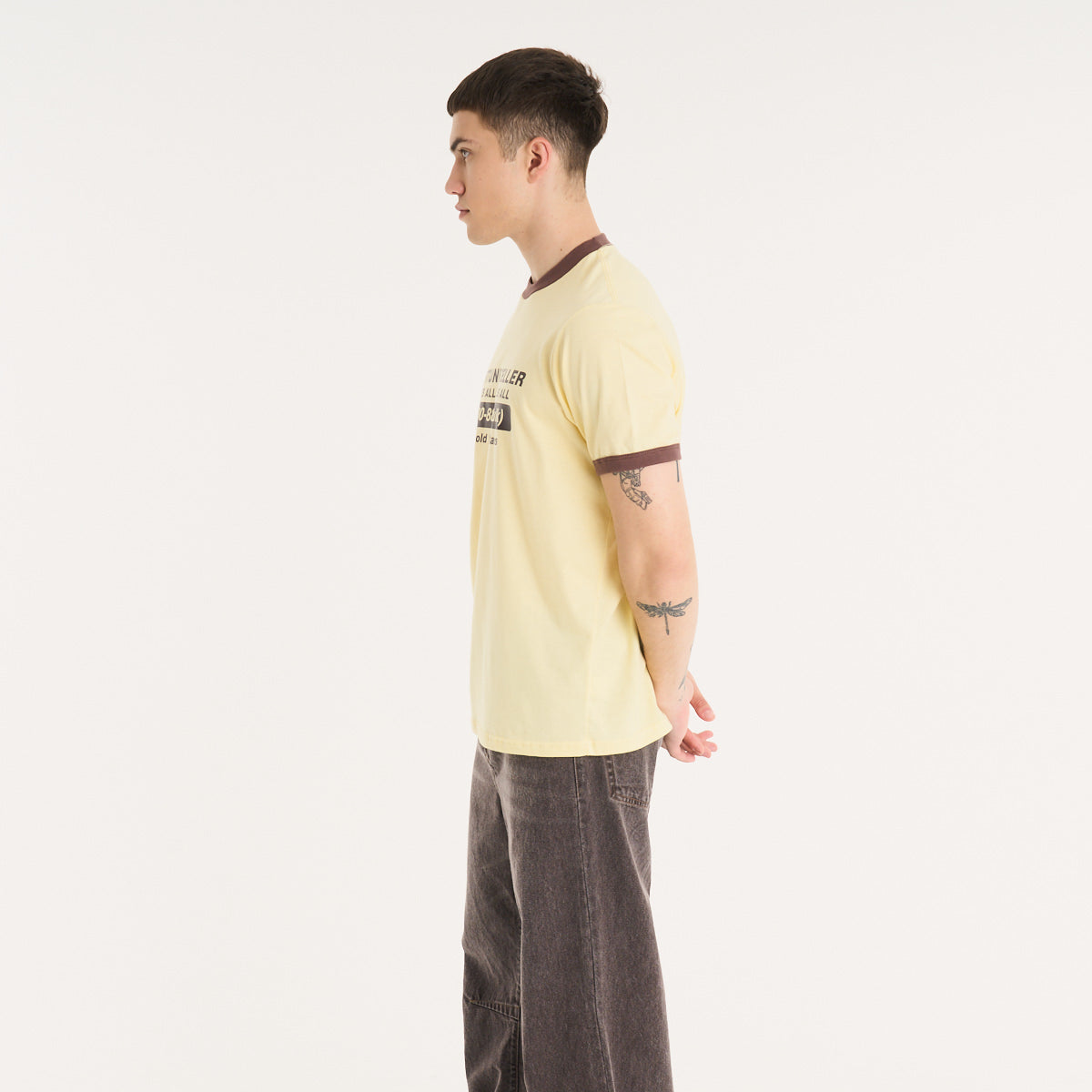 Remera Mc Vulk Teller Tee Pastel Yellow