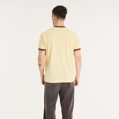 Remera Mc Vulk Teller Tee Pastel Yellow