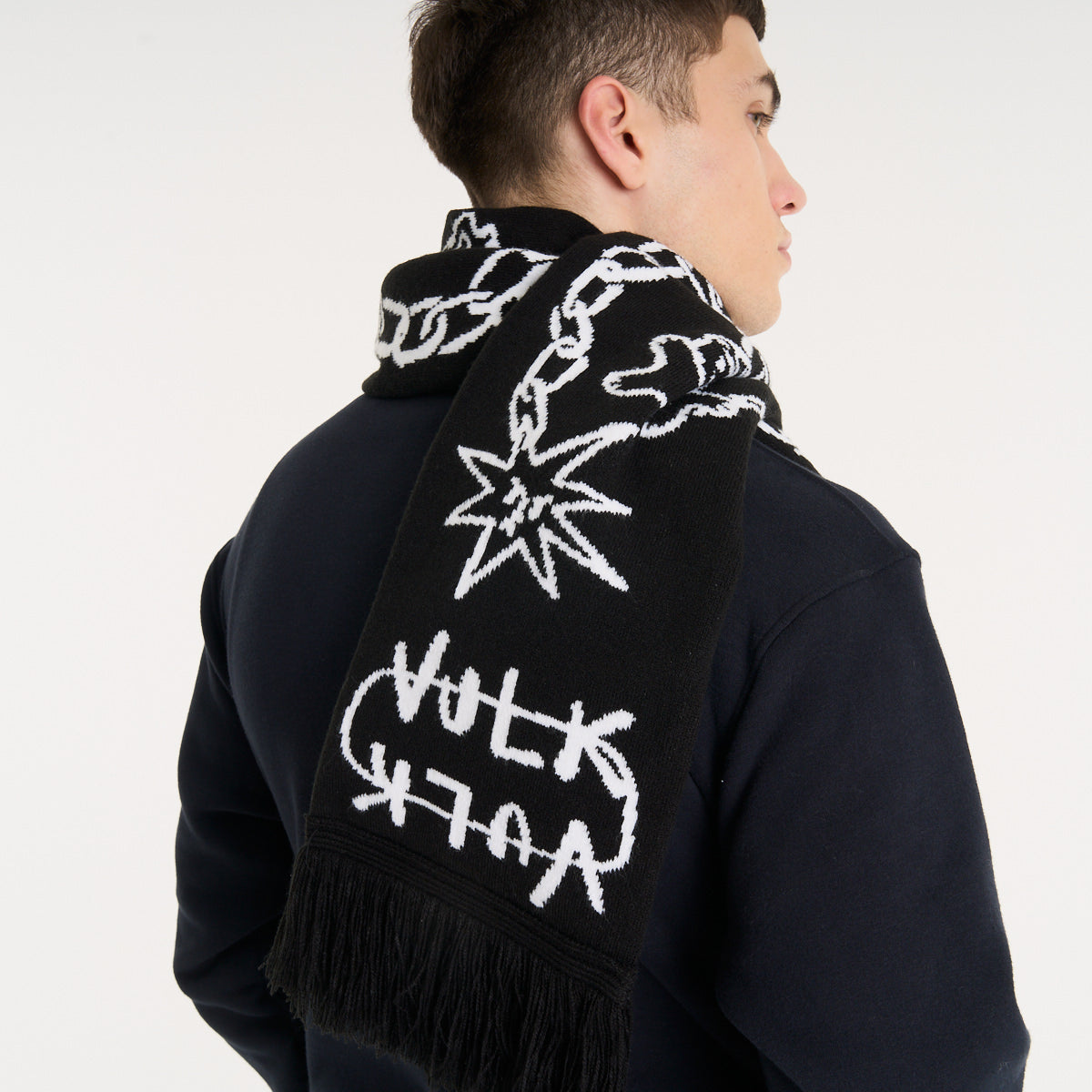 Bufanda Vulk The Chain Scarf Black