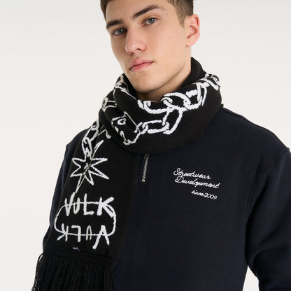 Bufanda Vulk The Chain Scarf Black