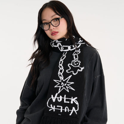Bufanda Vulk The Chain Scarf Black