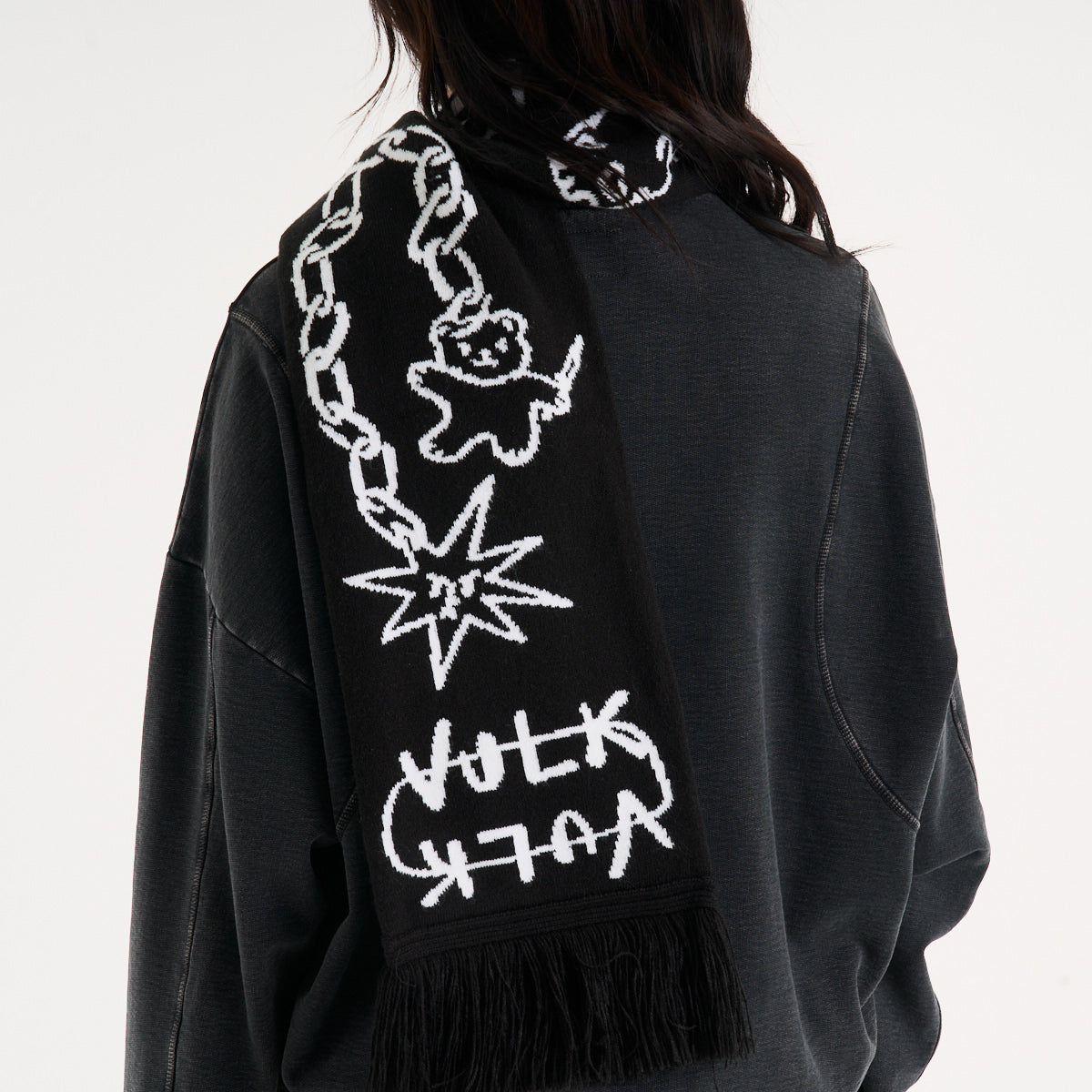 Bufanda Vulk The Chain Scarf Black