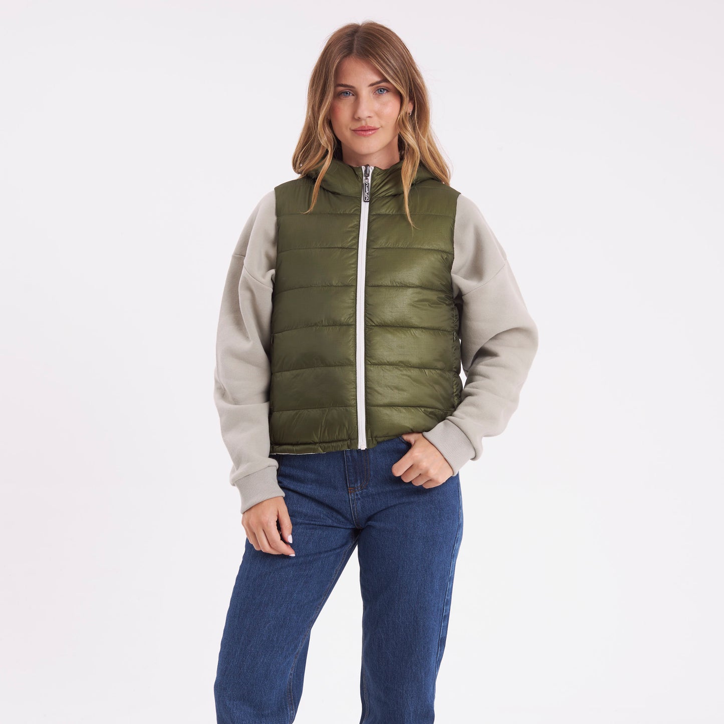 Chaleco Rusty The Secret Rever Puffer Vest Ld Snow White