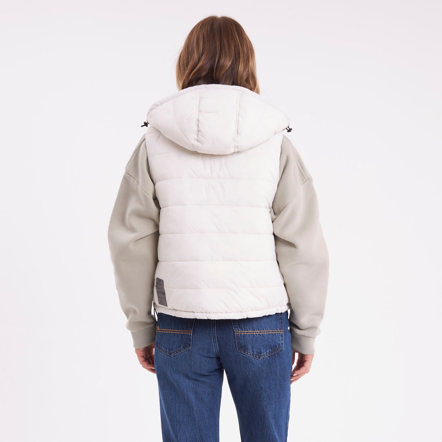Chaleco Rusty The Secret Rever Puffer Vest Ld Snow White