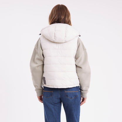Chaleco Rusty The Secret Rever Puffer Vest Ld Snow White