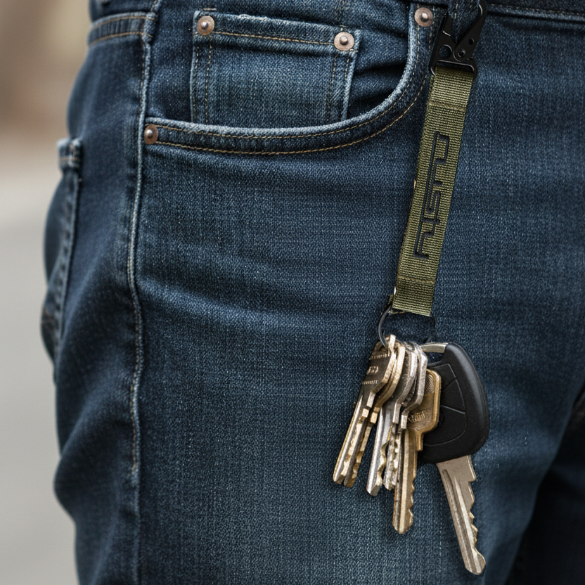 Llavero Rusty Tooling Keyholder Olive