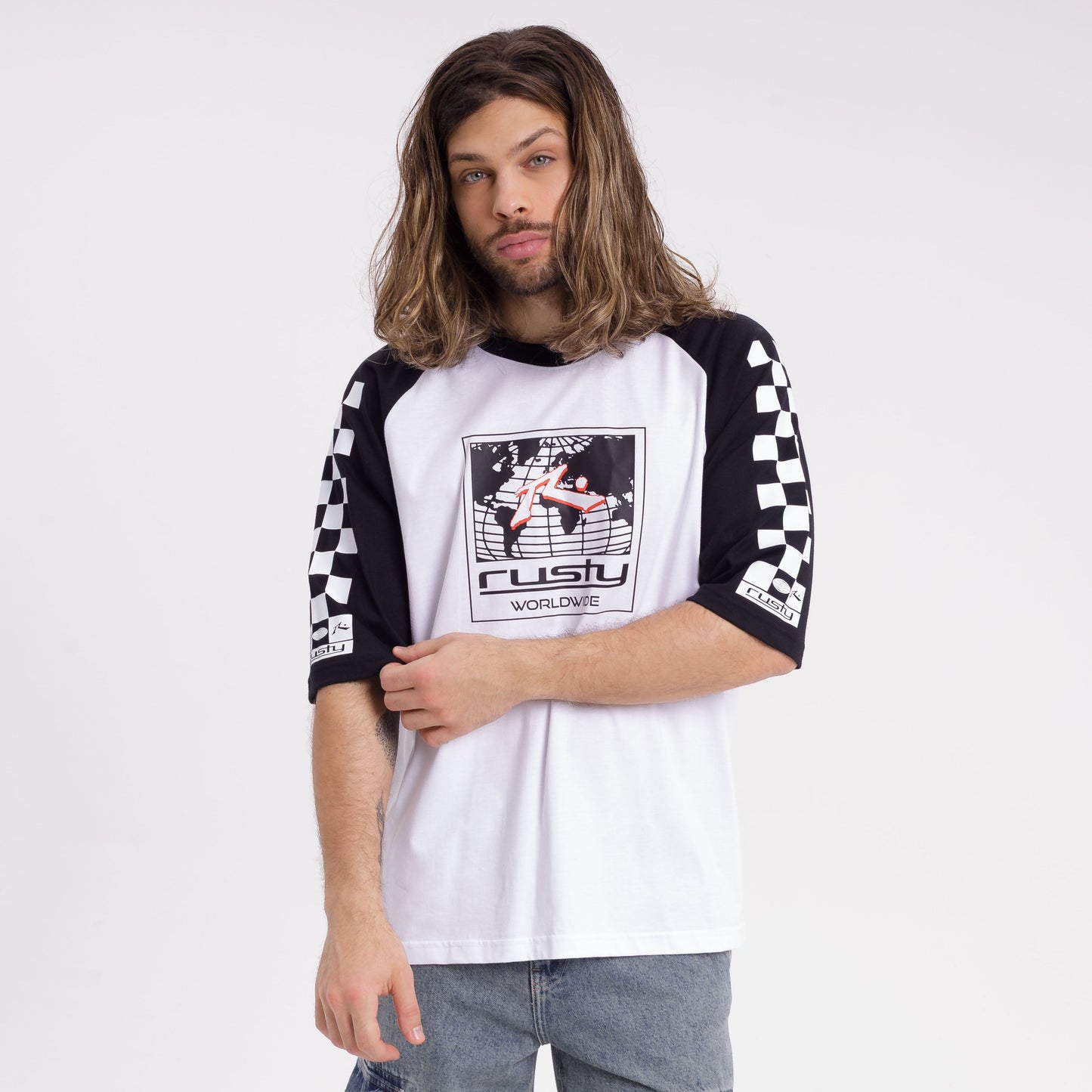 Remera Mc Rusty Tournament Tee White/Black