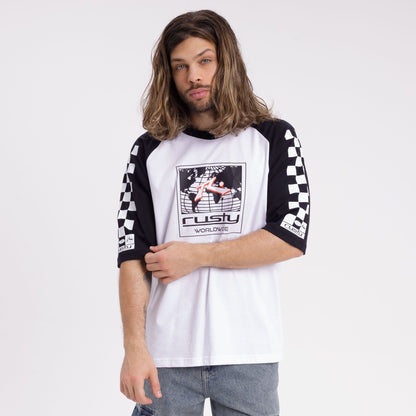 Remera Mc Rusty Tournament Tee White/Black