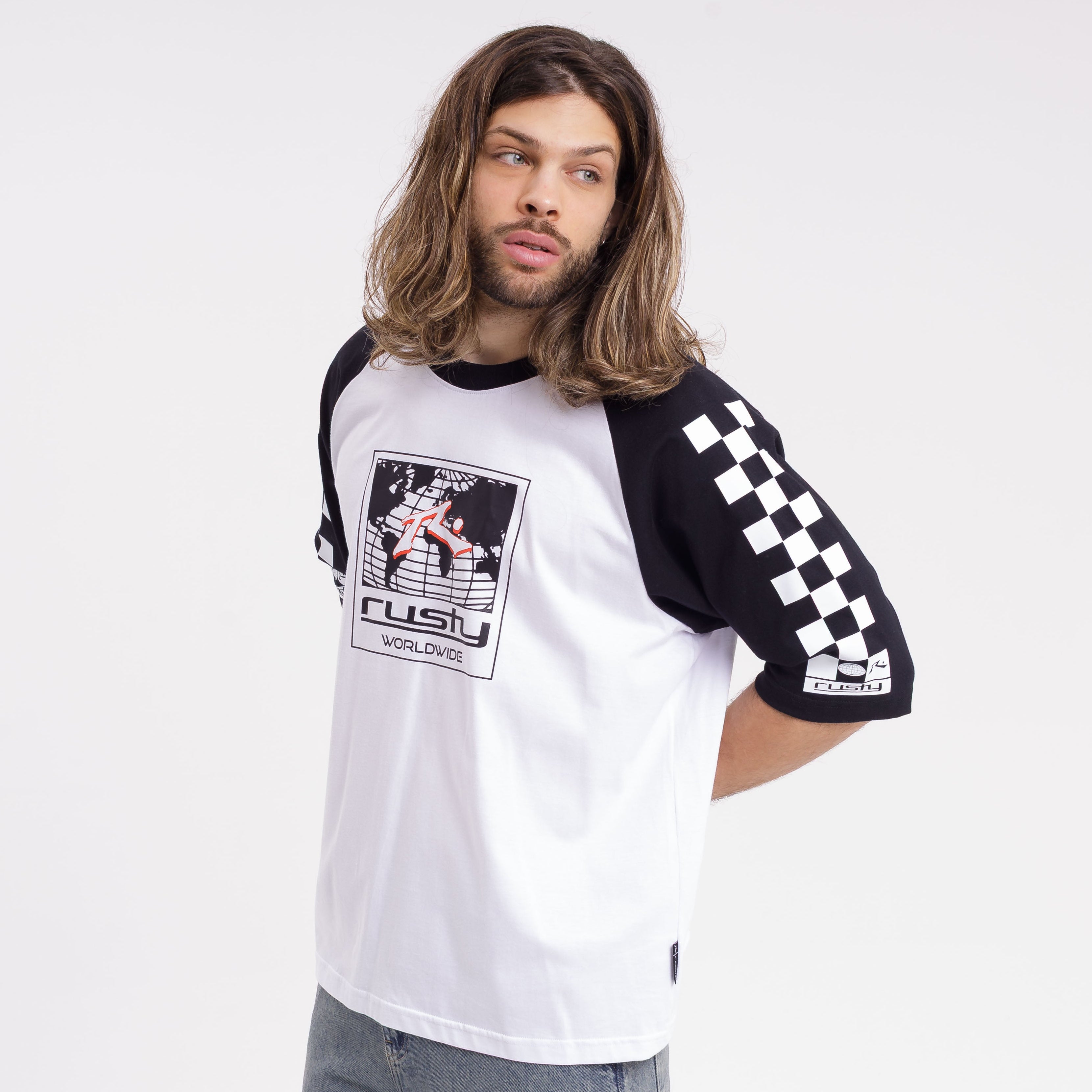 Remera Mc Rusty Tournament Tee White/Black