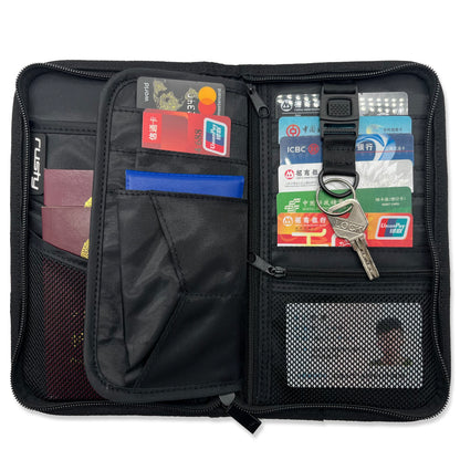 Mochila Rusty Travel Wallet B707 Black
