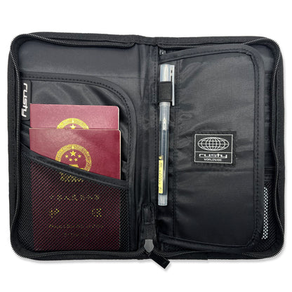 Mochila Rusty Travel Wallet B707 Black
