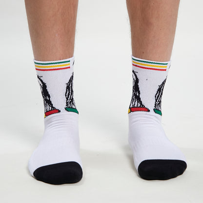 Medias Rusty Tribute Socks White