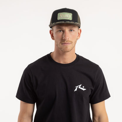 Gorra Rusty Tulsa Trucker Cap Black Camo