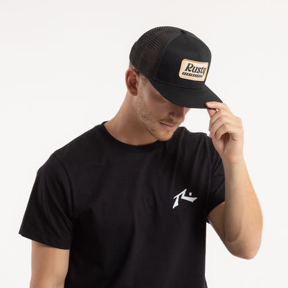 Gorra Rusty Tulsa Trucker Cap Black