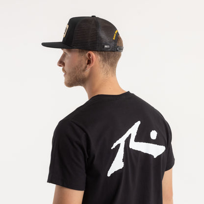 Gorra Rusty Tulsa Trucker Cap Black