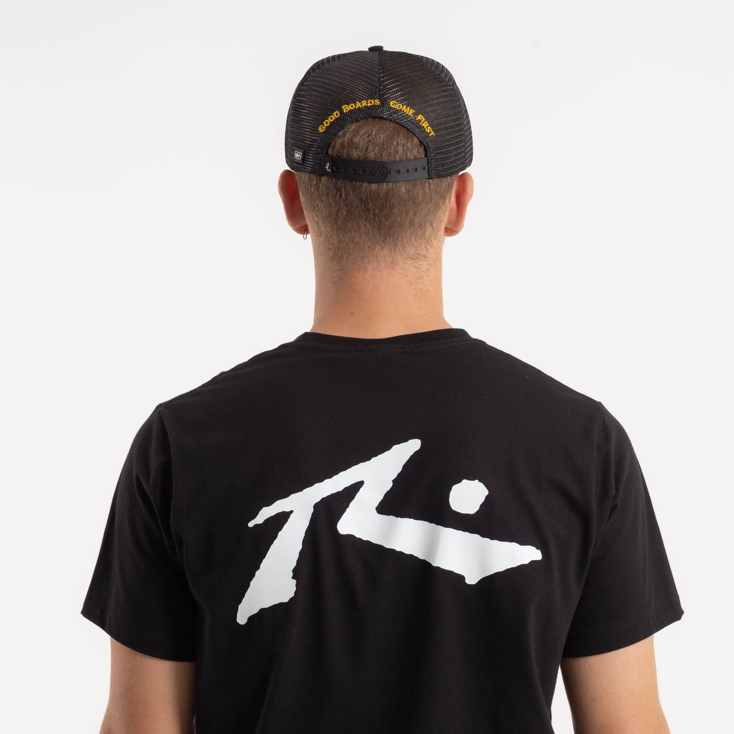 Gorra Rusty Tulsa Trucker Cap Black