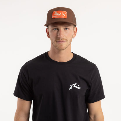 Gorra Rusty Tulsa Trucker Cap Brown