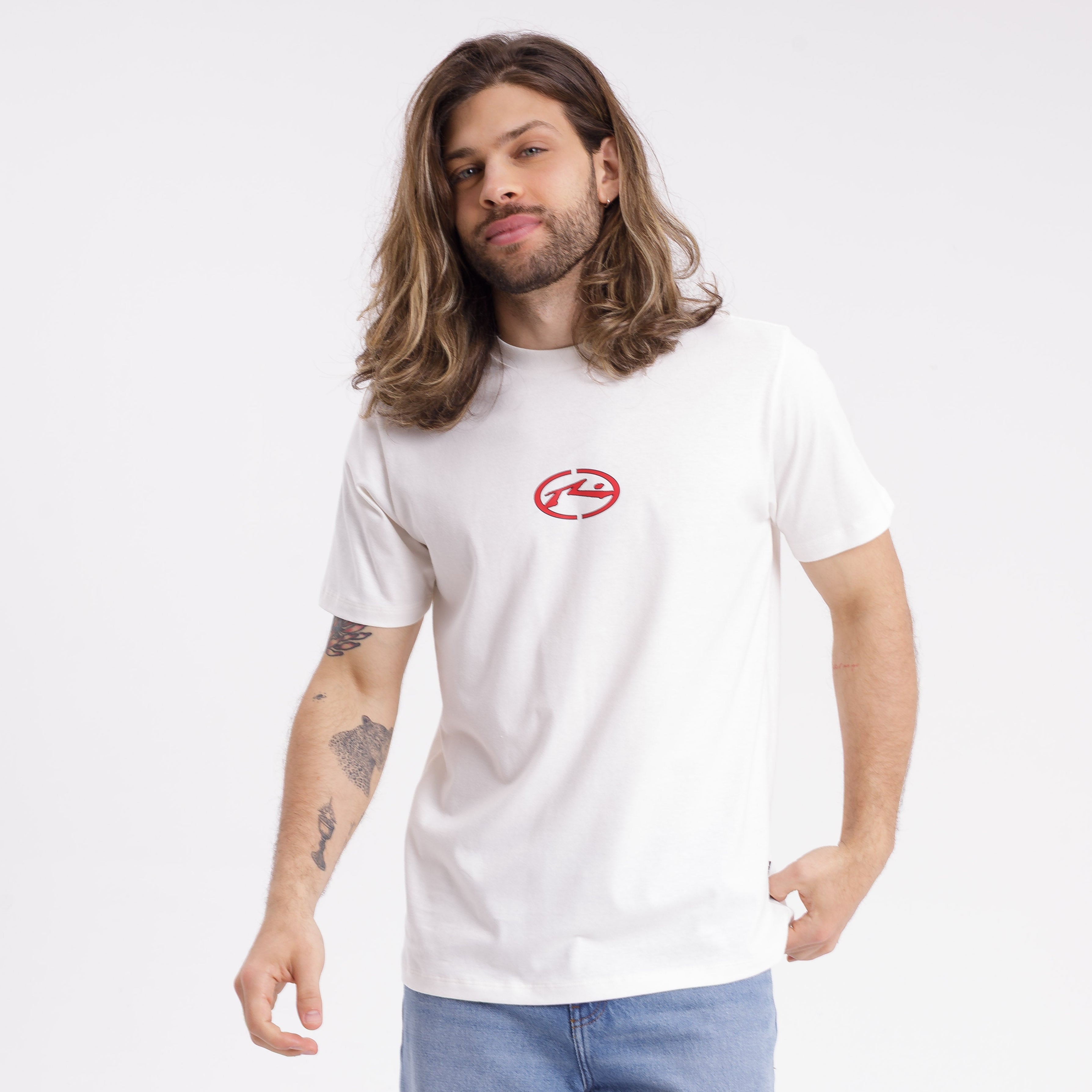 Remera Mc Rusty Turbo Serie 2 Tee Off White