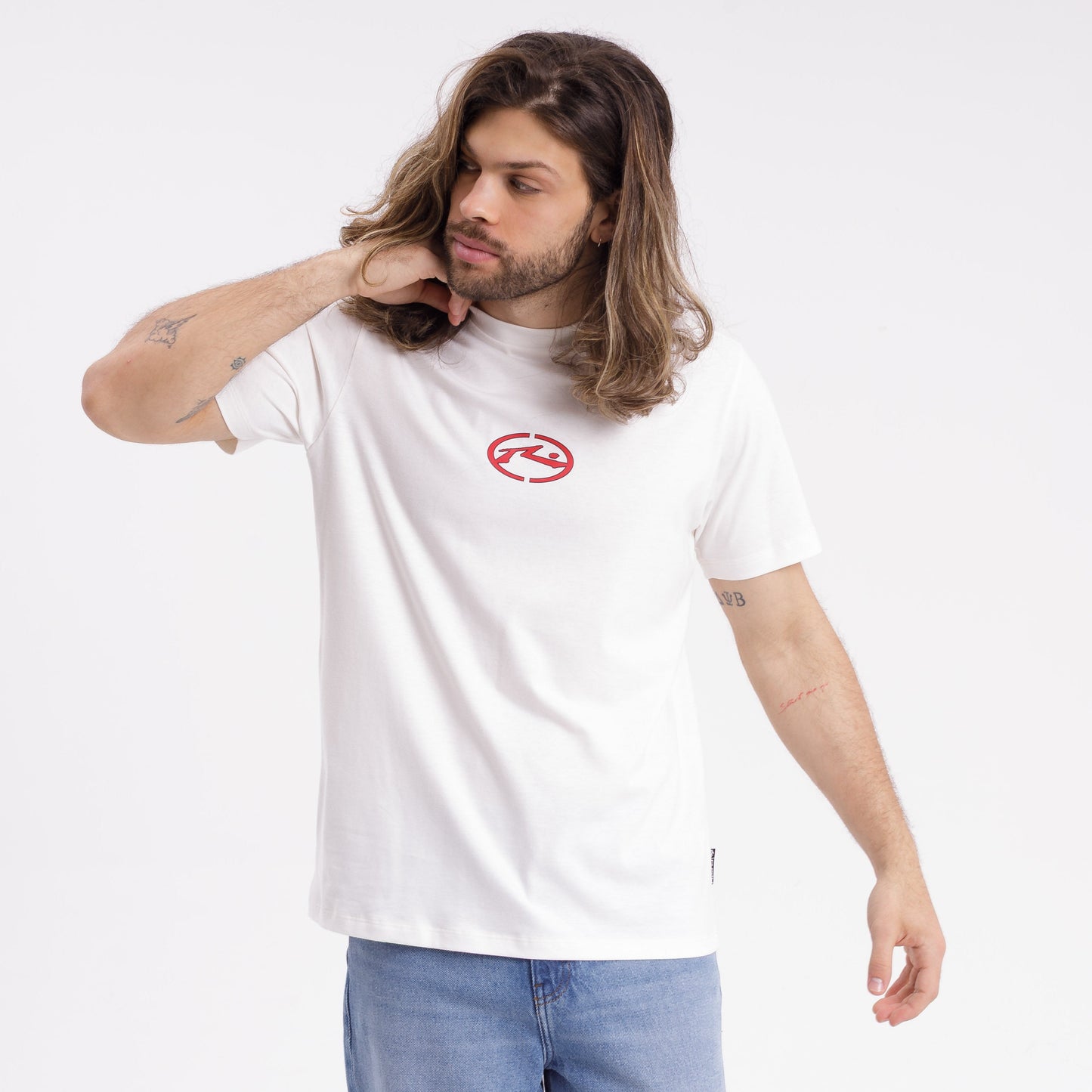 Remera Mc Rusty Turbo Serie 2 Tee Off White