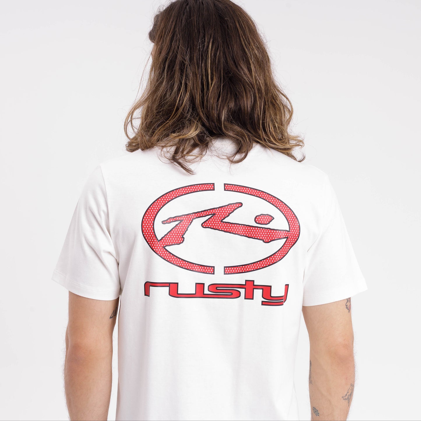Remera Mc Rusty Turbo Serie 2 Tee Off White