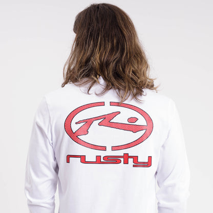 Remera Ml Rusty Turbo Serie 2 Ls Tee White