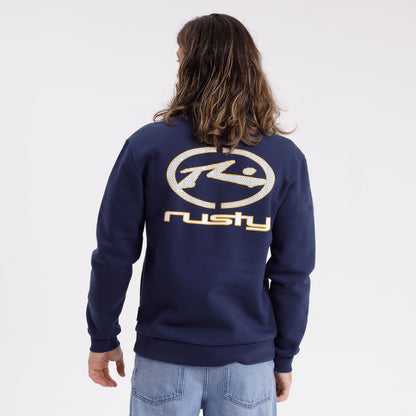 Buzo Rusty Turbo Serie 2 Crew Navy Blue