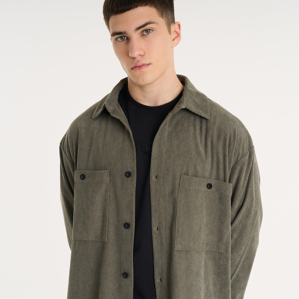 Camisa Ml Vulk Turner Shirt Green Vintage