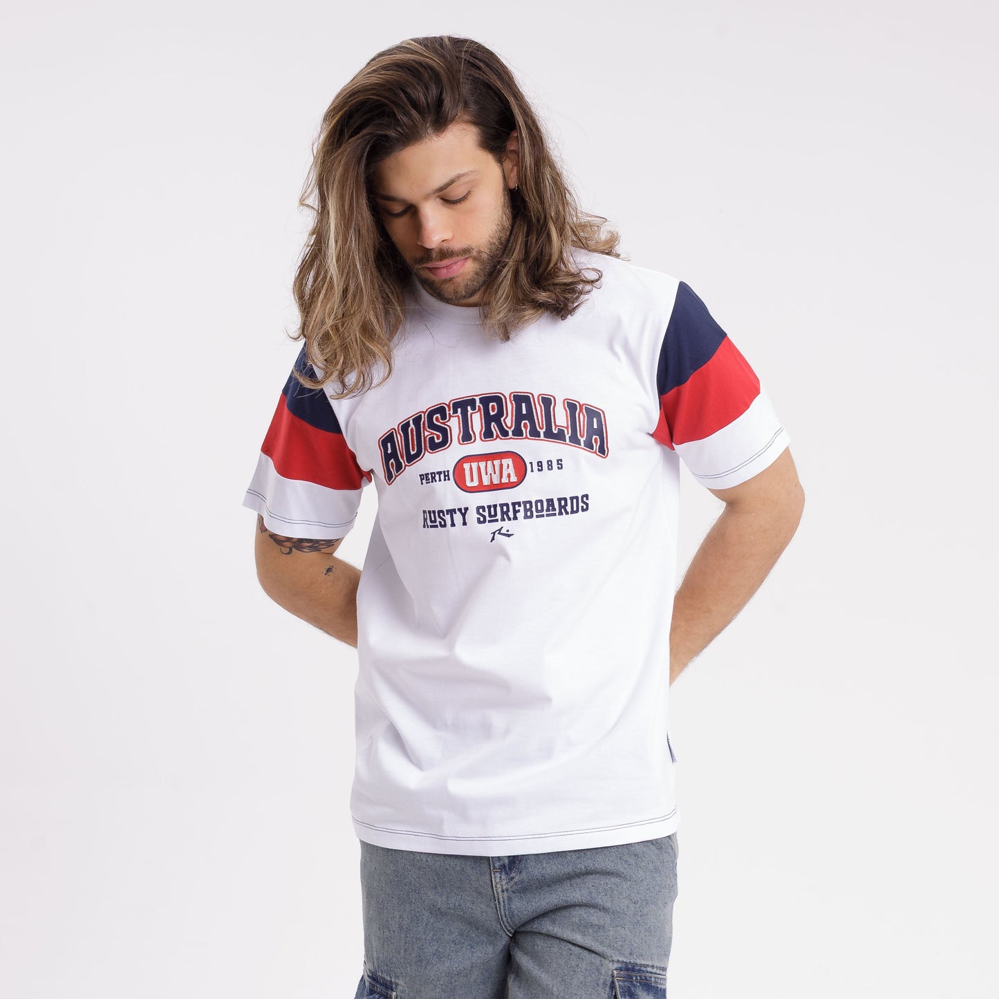 Remera Mc Rusty University Wa Tee White
