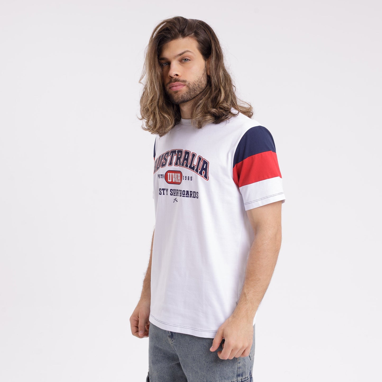 Remera Mc Rusty University Wa Tee White