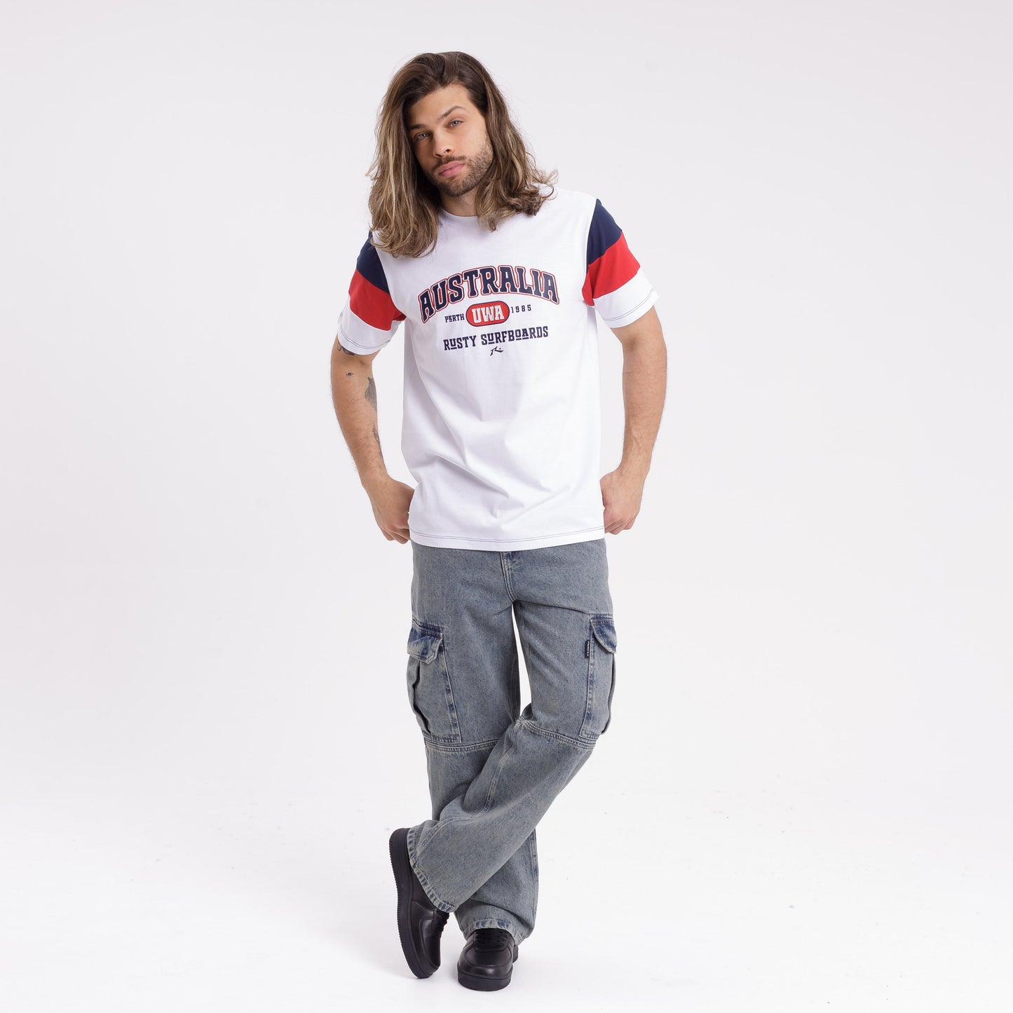 Remera Mc Rusty University Wa Tee White