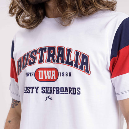 Remera Mc Rusty University Wa Tee White