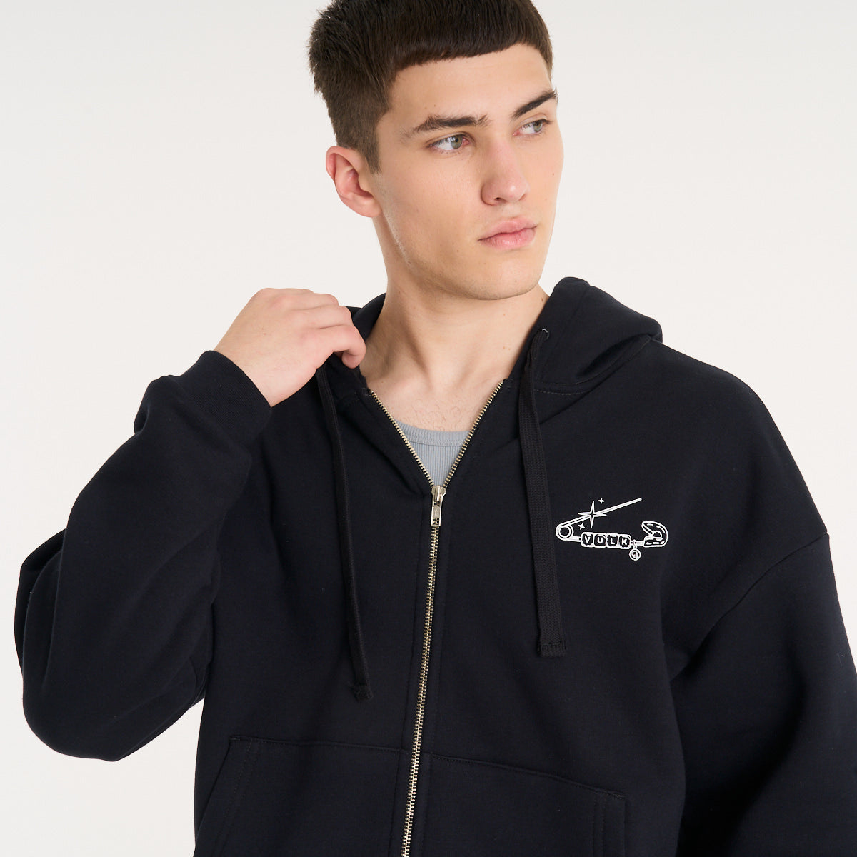 Buzo Vulk Vegas Ziphood Black