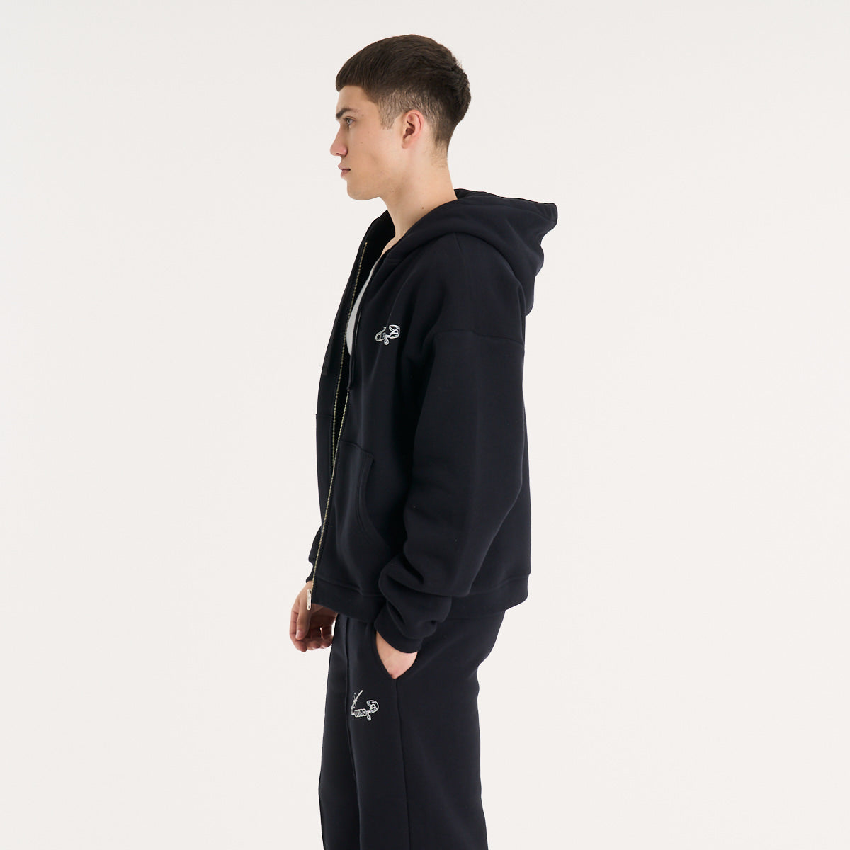 Buzo Vulk Vegas Ziphood Black