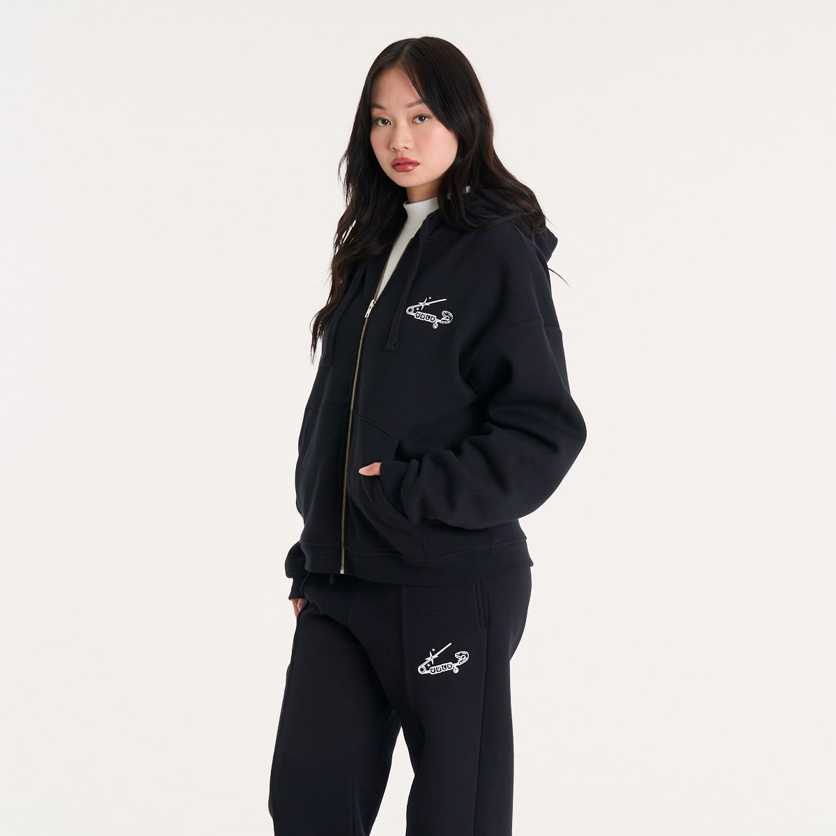 Buzo Vulk Vegas Ziphood Black