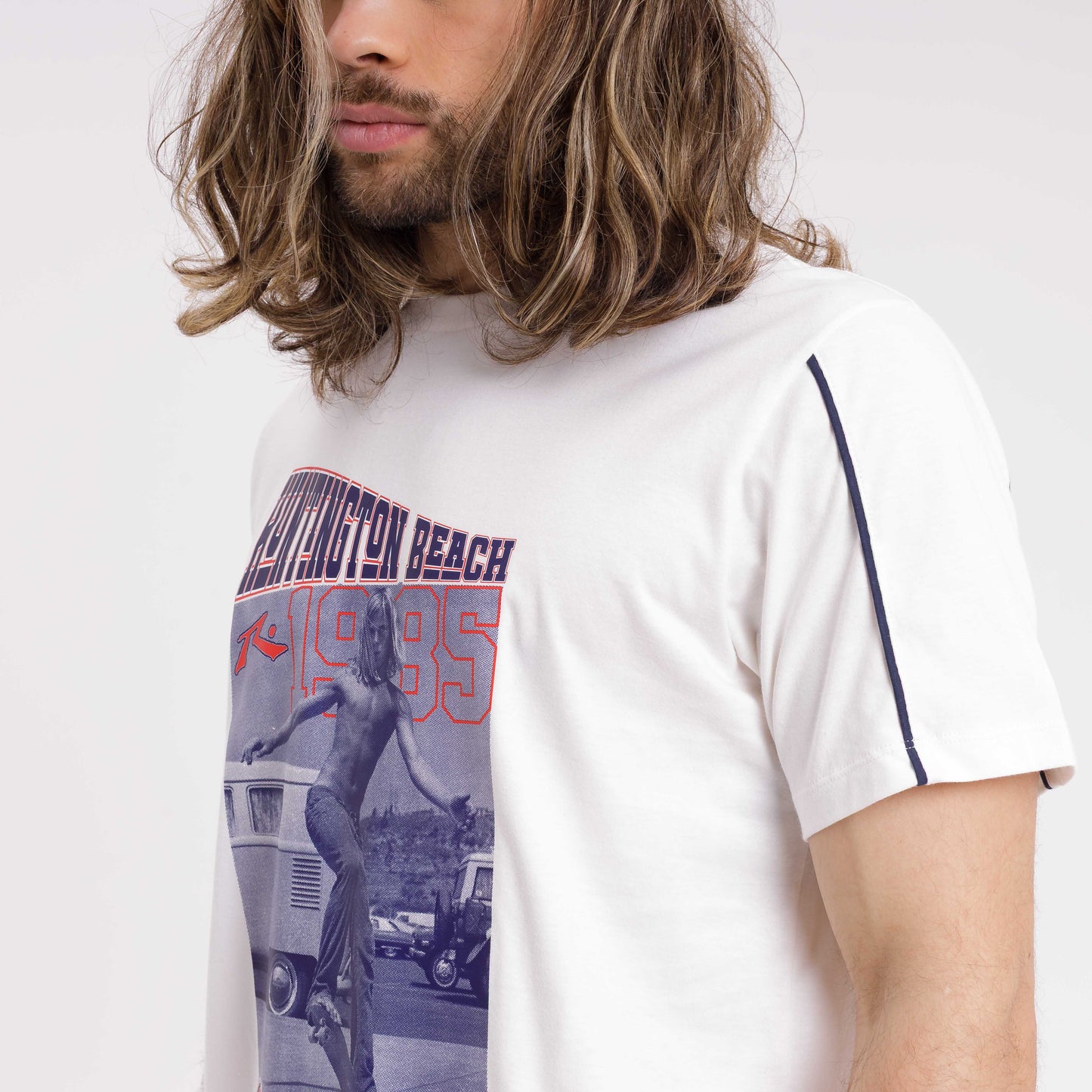 Remera Mc Rusty Veteran Skate Tee White