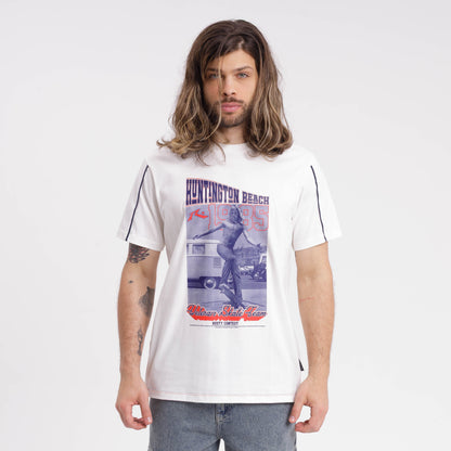 Remera Mc Rusty Veteran Skate Tee White