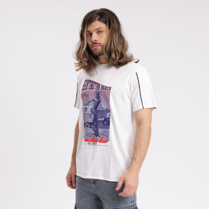 Remera Mc Rusty Veteran Skate Tee White