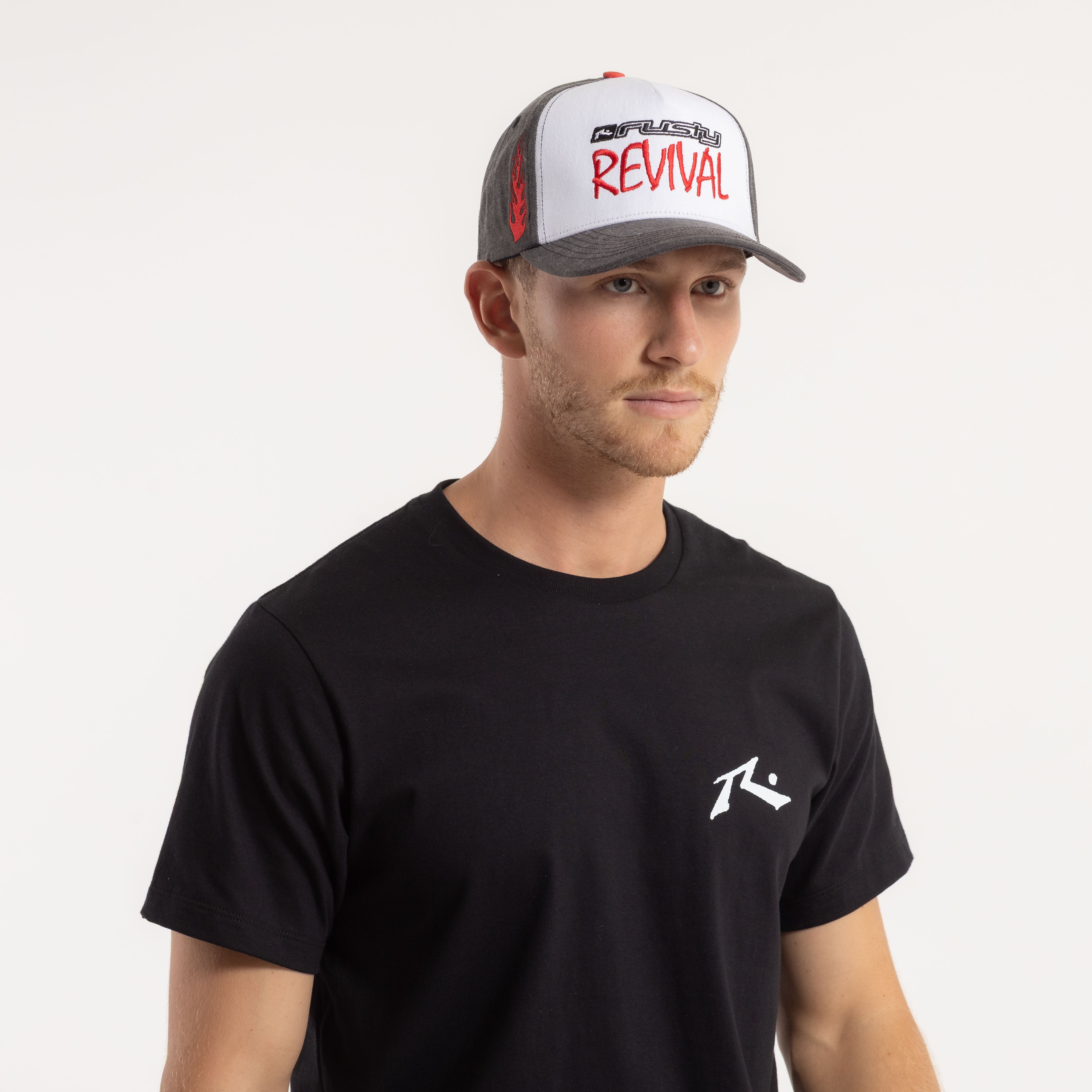 Gorra Rusty Video Revival Cap Black