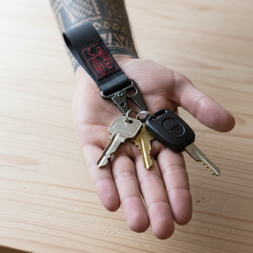 Llavero Rusty Vietcong Keychain Black