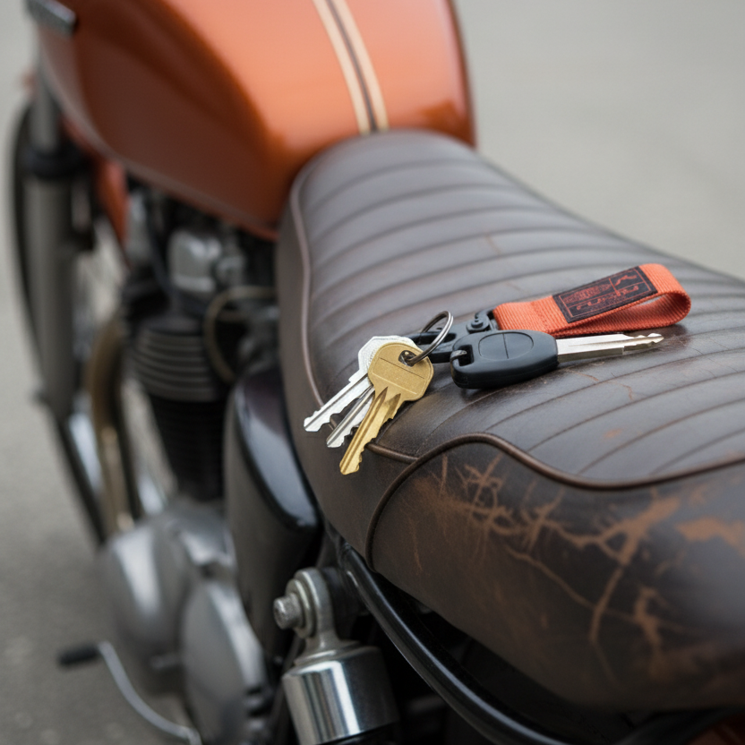 Llavero Rusty Vietcong Keychain Orange