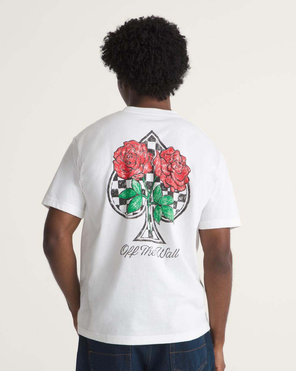 Remera Mc Vans The Painted Rose Blanco